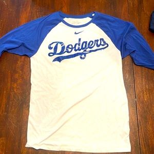 Nike LA Dodgers Baseball Sleeve T Size Small